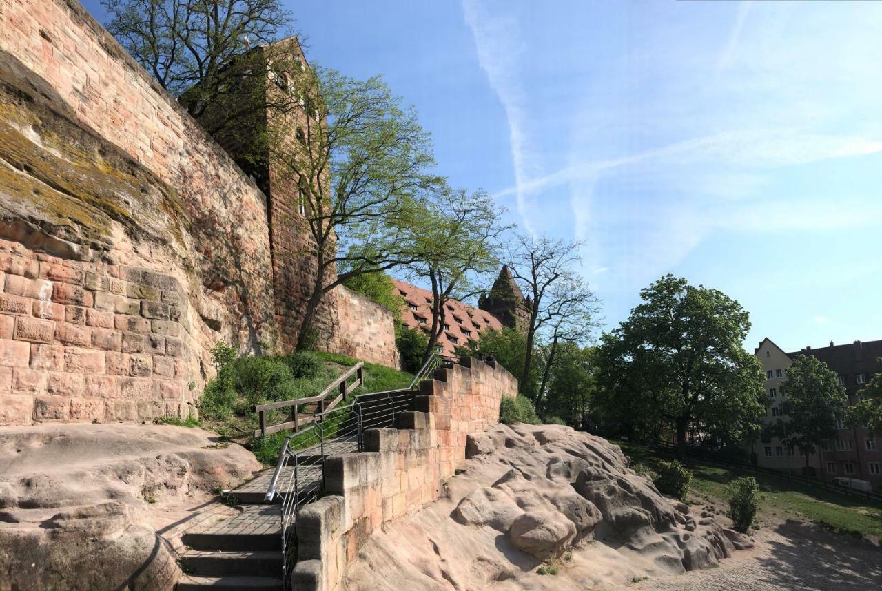 Messeapartment An Der Altstadtmauer Нюрнберг Екстериор снимка